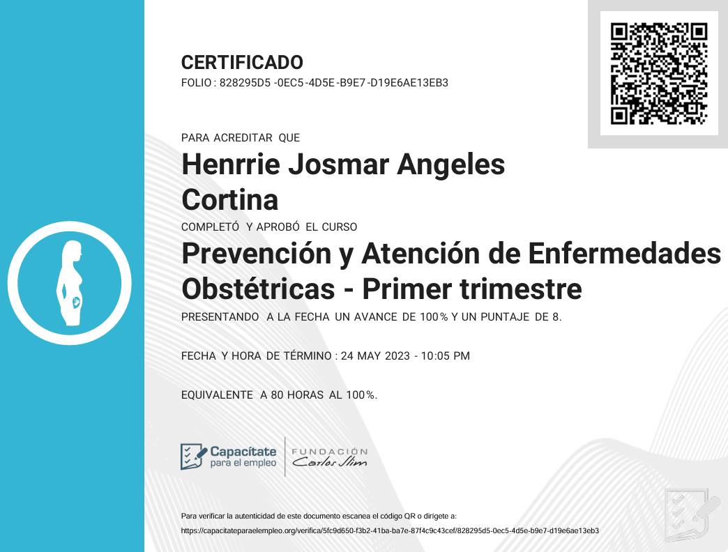 Certificación 1